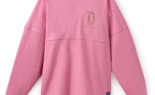 Disneyland Logo Spirit Jersey for Adults – Rose Pearl available online for purchase