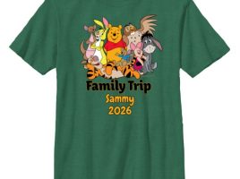 Winnie the Pooh and Pals ”Family Trip” Vacation T-Shirt for Kids – Customized | Disney Store now available for purchase