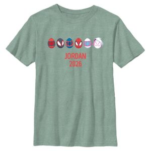 Spider-Man and Friends Super Hero Easter Eggs Lineup T-Shirt - Customized | Disney Store
