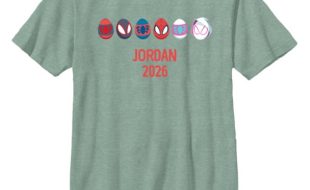 Spider-Man and Friends Super Hero Easter Eggs Lineup T-Shirt – Customized | Disney Store – Purchase Online Now