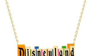 Disneyland Marquee Necklace by CRISLU – Gold – Buy Now