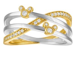 Mickey Mouse Icon Crisscross Ring by Rebecca Hook has hit the shelves