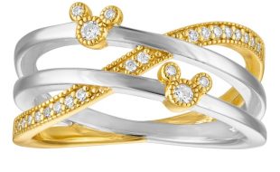Mickey Mouse Icon Crisscross Ring by Rebecca Hook has hit the shelves