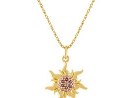 Rapunzel Corona Sun Necklace by Rebecca Hook – Tangled is here now