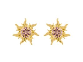 Rapunzel Corona Sun Earrings by Rebecca Hook – Tangled was released today