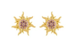 Rapunzel Corona Sun Earrings by Rebecca Hook – Tangled was released today
