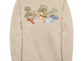 Winnie the Pooh and Pals Rainy Day Pullover Sweatshirt for Adults – Purchase Online Now