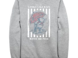 Winnie the Pooh and Piglet ”Looks Like Rain” Pullover Sweatshirt for Adults available online