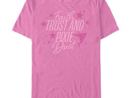 Tinker Bell ”Faith Trust and Pixie Dust” T-Shirt for Adults – Peter Pan is now out