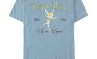 Tinker Bell ”Never Land” T-Shirt for Adults – Peter Pan available online for purchase