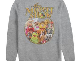 The Muppet Show Double-Sided Pullover Sweatshirt for Adults is available online