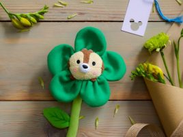 Chip Plush Flower – Blooms by Disney – 14” – Buy Online Now