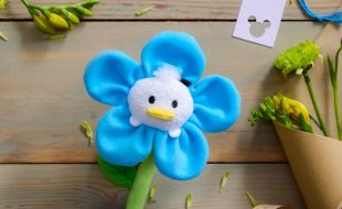 Donald Duck Plush Flower – Blooms by Disney – 14” – Purchase Online Now