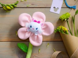 Marie Plush Flower – The Aristocats – Blooms by Disney – 14” available online