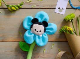 Mickey Mouse Plush Flower – Blooms by Disney – 14” now out