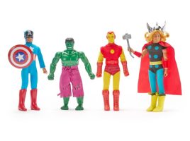 Marvel Avengers Mego Action Figure Replica Set – World’s Greatest Super-Heroes – 7 3/4” – Limited Release is now available for purchase