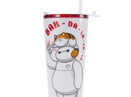 Baymax and Mochi 19 oz. Stainless Steel Tumbler with Straw – Big Hero 6 – Get It Here