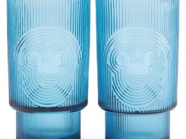 Mickey Mouse Icon Glass Tumbler Set – Blue is now available for purchase