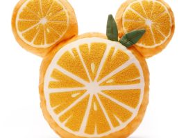 Mickey Mouse Icon Oranges Pillow is now available