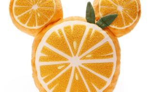 Mickey Mouse Icon Oranges Pillow is now available