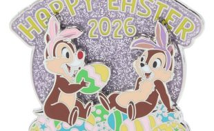 Chip ‘n Dale Happy Easter 2026 Pin – Limited Edition was released today