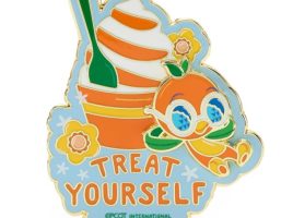 Orange Bird ”Treat Yourself” Pin – EPCOT International Flower & Garden Festival 2026 – Limited Release available online for purchase