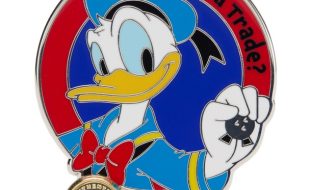 Donald Duck ”Wanna Trade?” Disney Pin Trading Dangle Pin is here now