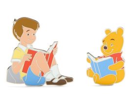 Winnie the Pooh and Christopher Robin Pin Set now out