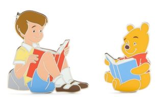 Winnie the Pooh and Christopher Robin Pin Set now out
