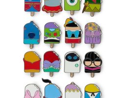 Disney Ice Cream Series 2 Mystery Pin Pouch Blind Pack – 5-Pc. is now out