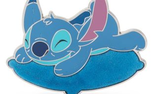 Stitch on Pillow Pin – Lilo & Stitch available online