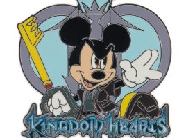 Mickey Mouse Kingdom Hearts Pin is available online for purchase