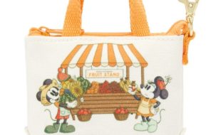 Mickey and Minnie’s Fruit Stand Micro Canvas Tote Charm – Walt Disney World now out for purchase