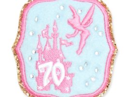 Tinker Bell and Sleeping Beauty Castle Patch by Stoney Clover Lane – Disneyland 70th Anniversary now available online