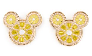 Mickey Mouse Icon Lemon Stud Earrings is now available online