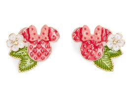 Minnie Mouse Icon Strawberry Stud Earrings now out