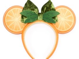 Minnie Mouse Icon Oranges Ear Headband for Adults is available online for purchase