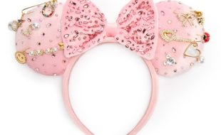 Minnie Mouse Custom Charm Ear Headband by BaubleBar is now out