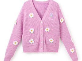 Daisy Duck Cardigan Sweater for Adults by Her Universe is now available for purchase