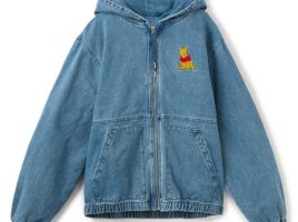 Winnie the Pooh Denim Hooded Jacket for Adults is here now