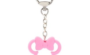 Minnie Mouse Icon Silicone Keychain Bag Charm now available