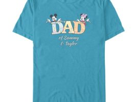 Mickey and Minnie Mouse ”Dad” T-Shirt for Adults – Customized | Disney Store is now available