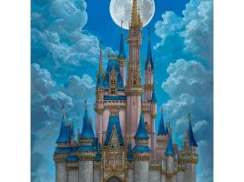 Cinderella Castle “The Castle of Magic” Gallery Wrapped Canvas by Jared Franco – Limited Edition now out