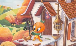 Orange Bird ”Orange Bird House” Gallery Wrapped Canvas by Michelle St.Laurent – Limited Edition – Buy Online Now