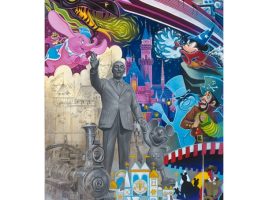 Disneyland ”Disneyland is Your Land” Gallery Wrapped Canvas by Tim Rogerson – Limited Edition now available