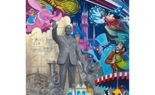 Disneyland ”Disneyland is Your Land” Gallery Wrapped Canvas by Tim Rogerson – Limited Edition now available