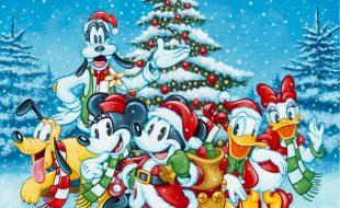 Mickey Mouse and Friends ”Oh Boy It’s Christmas!” Gallery Wrapped Canvas by Tim Rogerson – Limited Edition is now available online
