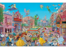 Disneyland ”The Happiest Street on Earth” Gallery Wrapped Canvas by Manuel Hernandez – Limited Edition can now be purchased online