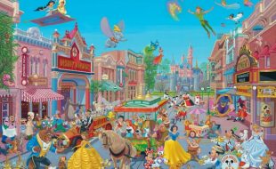 Disneyland ”The Happiest Street on Earth” Gallery Wrapped Canvas by Manuel Hernandez – Limited Edition can now be purchased online