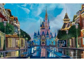 Walt Disney World ”Cinderella’s Palace” Gallery Wrapped Canvas by Arienne Boley – Signed Limited Edition is now available online